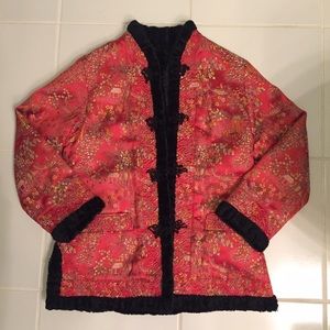 Vintage Red Chinese Jacket